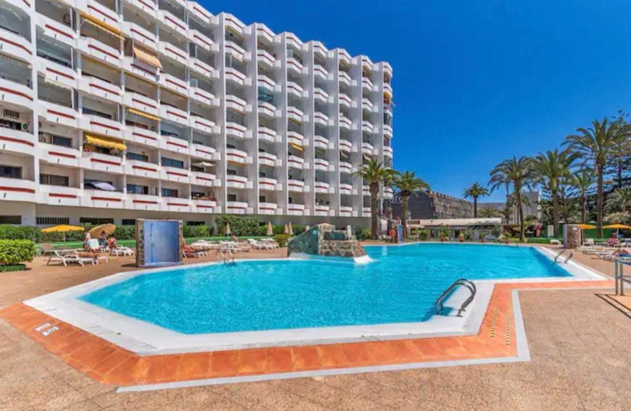 Agaete Playa Vista Yumbo Dunas Parking Маспаломас Экстерьер фото